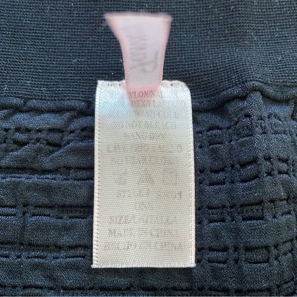 Tanco Stretch Fit Black Mini Skirt - Picture 7 of 12